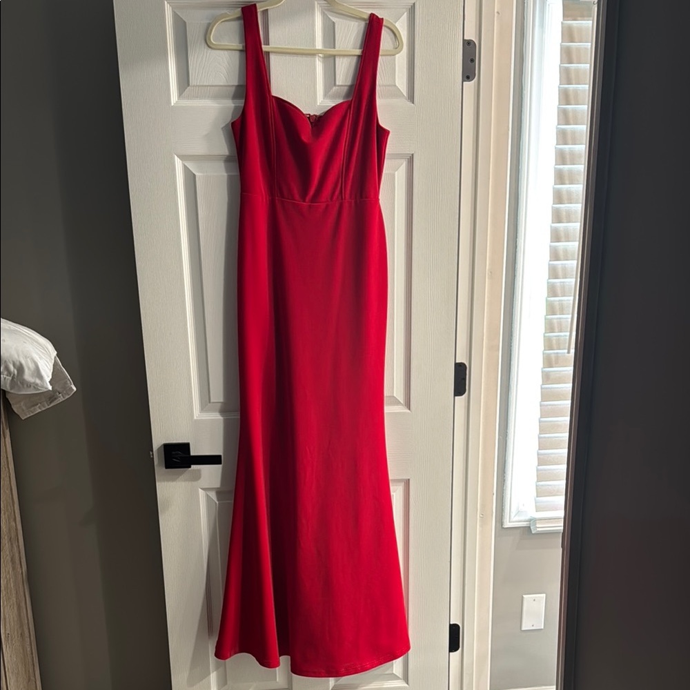 Lulus Elegant Red Evening Dress - Size Medium
